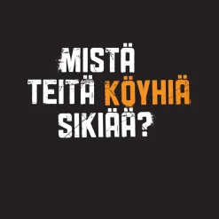 Clearance Mistä teitä köyhiä sikiää? Lady Fit T-paita Asenne T-Paidat
