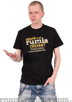 Mistä Teitä Rumia Riittää? T-Paita Asenne T-Paidat