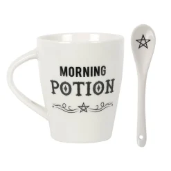 Sale Morning Potion - muki ja lusikka Goottikamaa|Muut Mukit