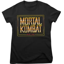 Discount Mortal Kombat Insert Coins - Naisten T-paita T-Paidat|Mortal Kombat