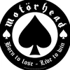 Clearance Motörhead Born to Lose - Kangasmerkki Motörhead|Selkämerkit