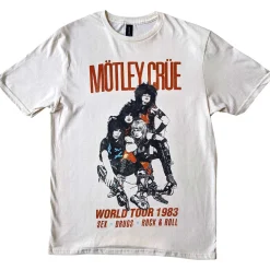 Best Mötley Crue World Tour Vintage - T-paita T-Paidat|Bändipaidat