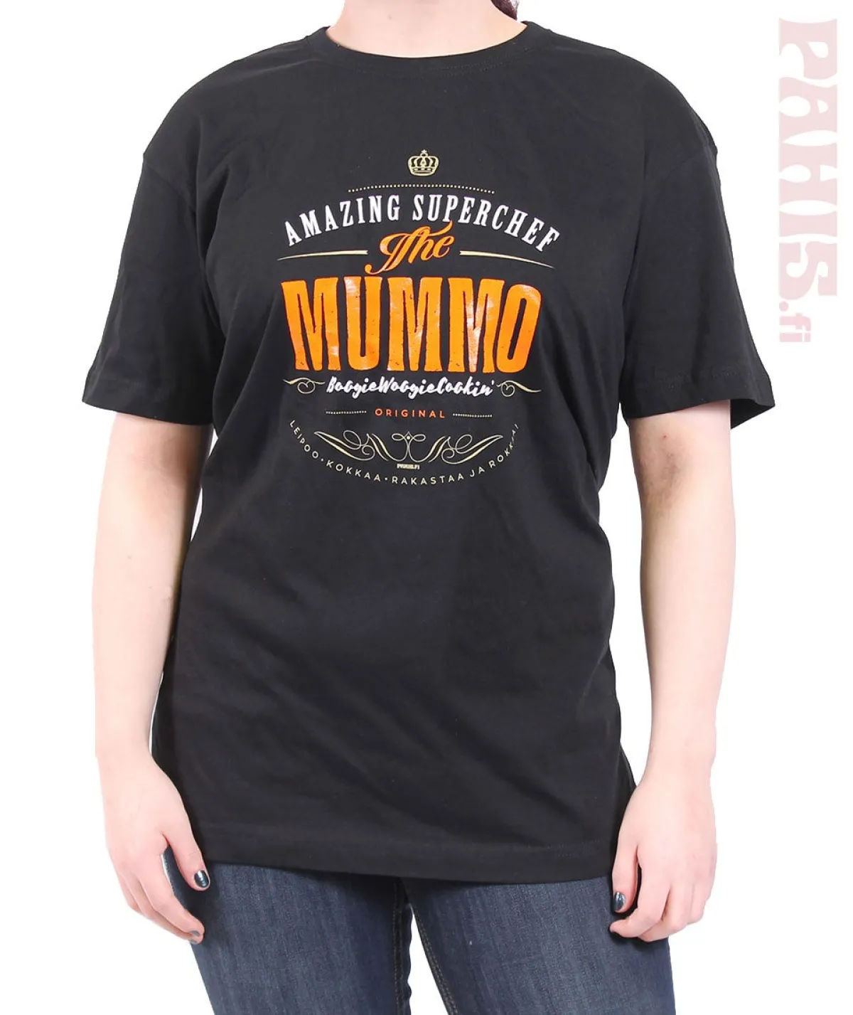 New Mummo Superchef Lady Fit T-paita / T-paita Asenne T-Paidat|Äidille