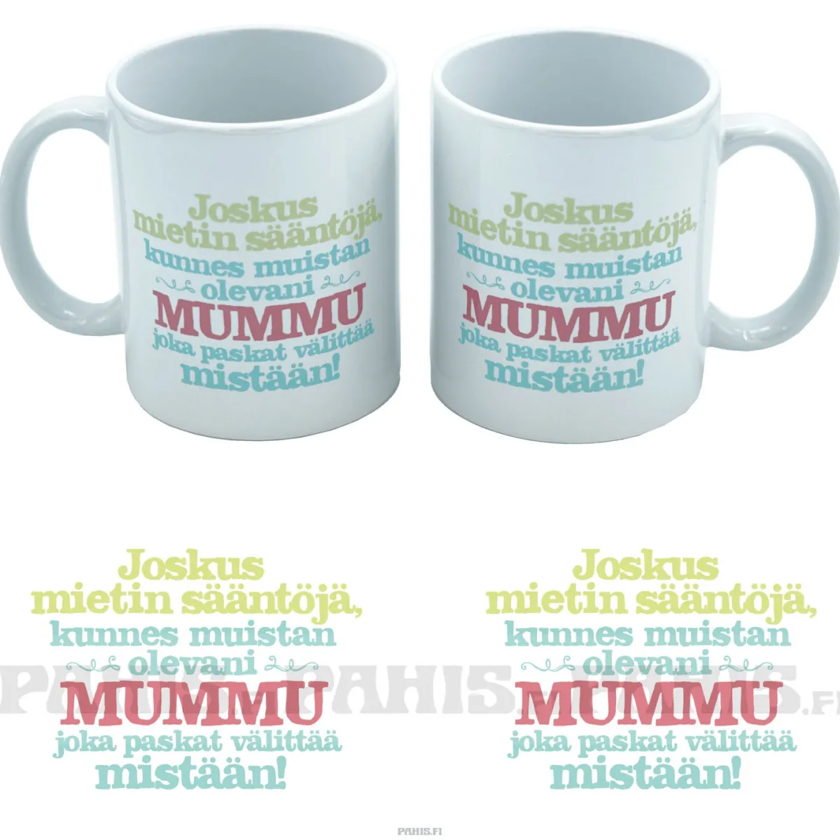 Best Mummu paskat välittää - Muki Huumorimukit|Mukit Sukulaisille