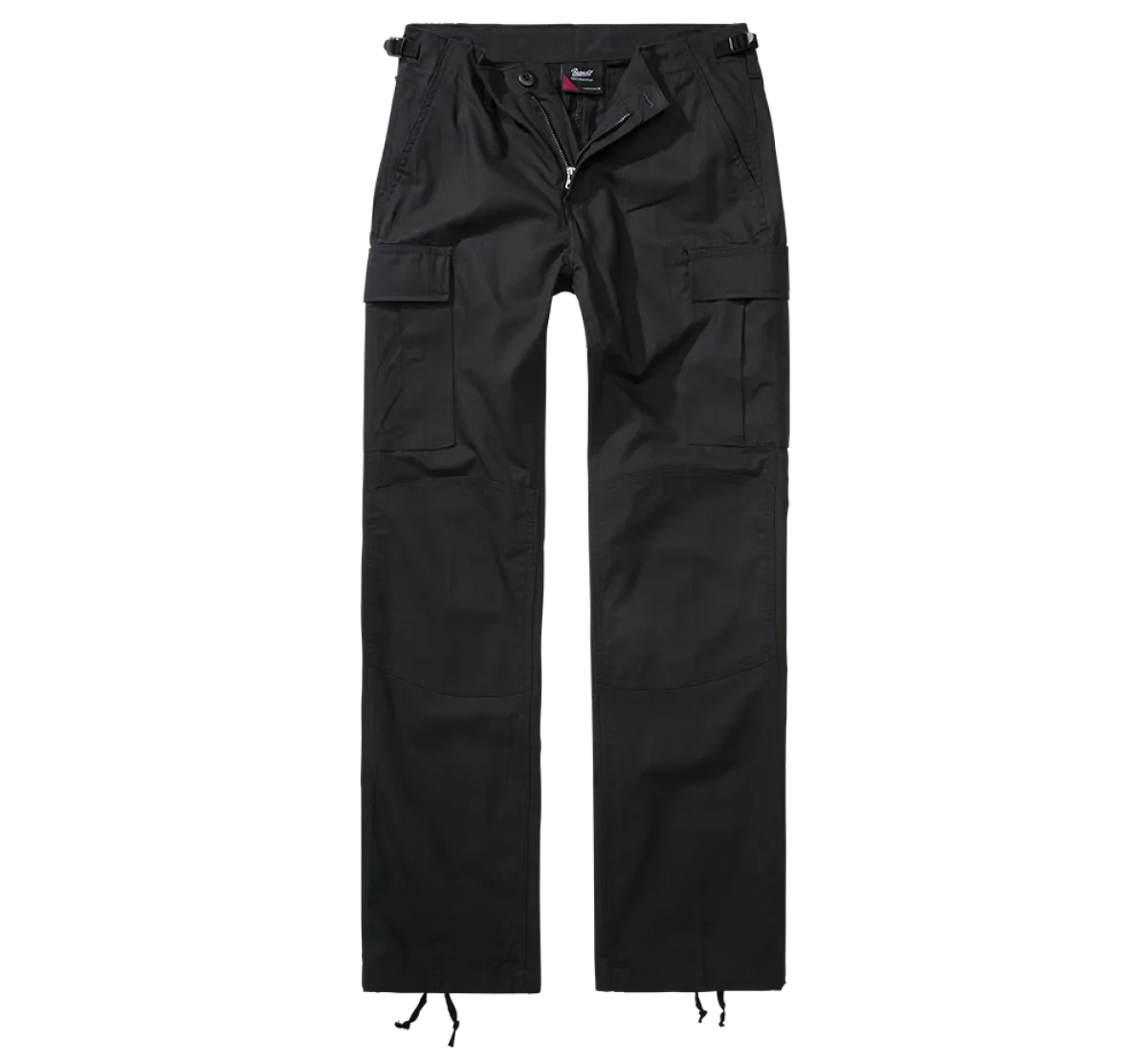 Sale Naisten BDU Ripstop housut, musta Reisitaskuhousut