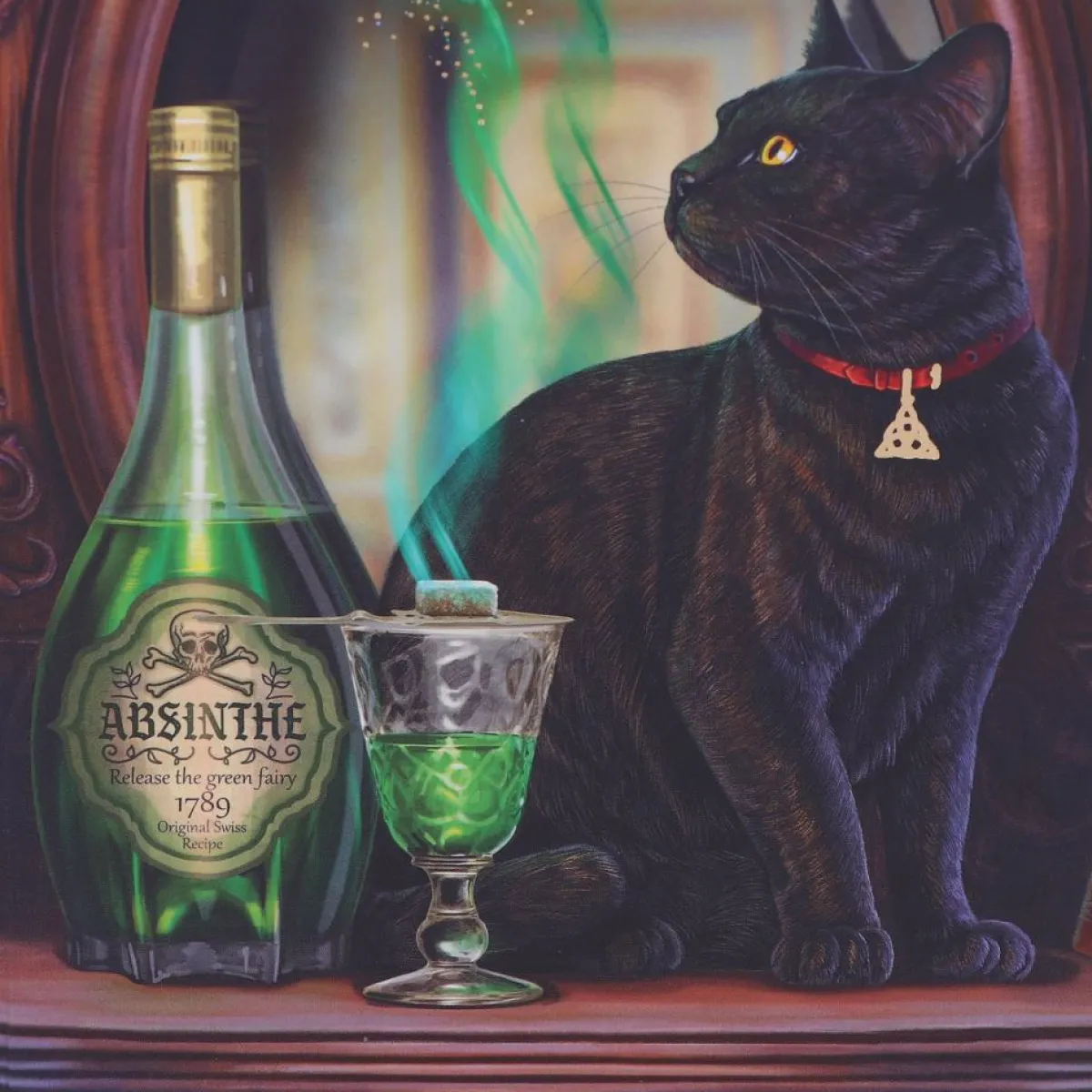 New Absinthe - A5 Muistikirja Kissateema|Toimistotarvikkeet