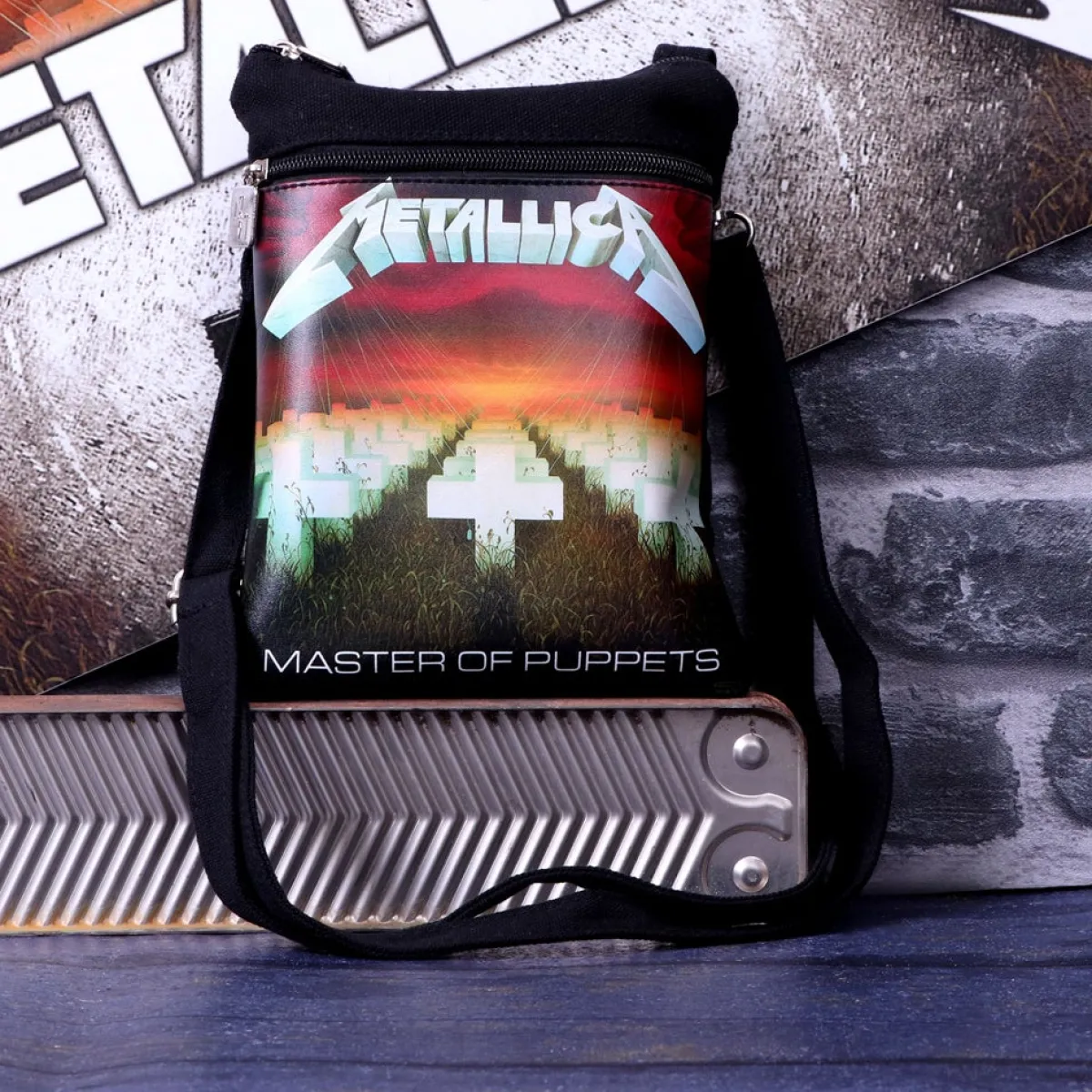 Best Metallica Master of Puppets - Olkalaukku Metallica|Käsilaukut Ja Olkalaukut