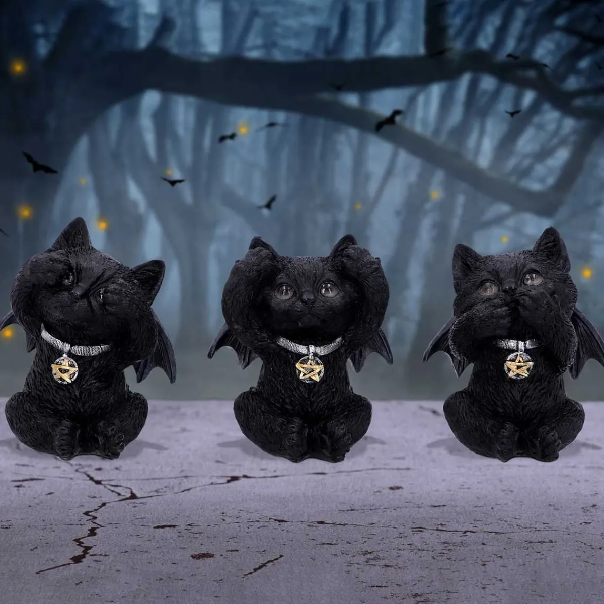 Sale Three Wise Vampuss- Koristeet Kissateema|Koriste-Esineet