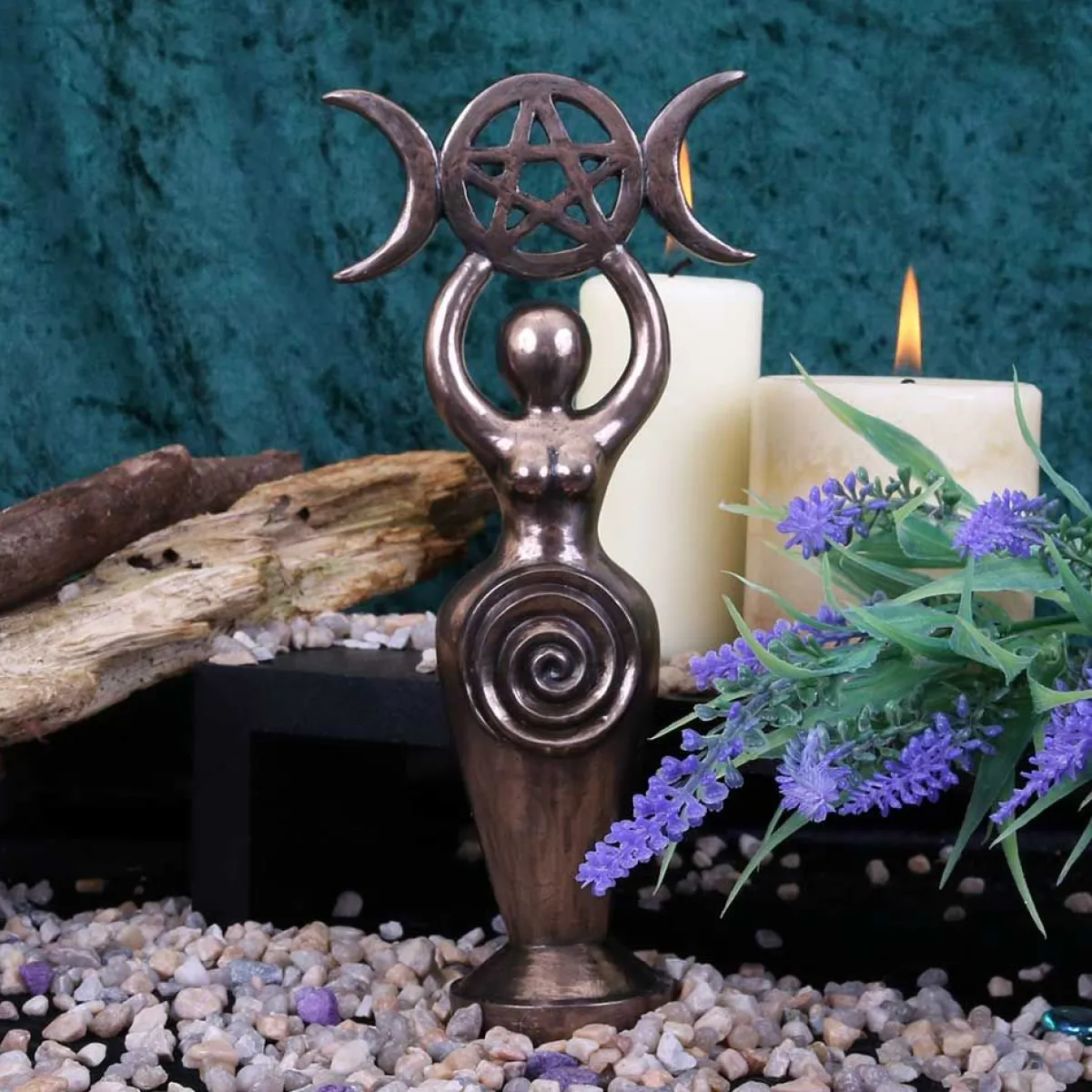 Discount Triple Goddess Idol- Koriste Koriste-Esineet