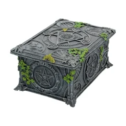 Best Wiccan Pentagram - Tarokortti Rasia 17,5cm Goottikamaa|Hyllyt & Säilytys