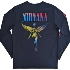 Nirvana Angelic Gradient - Pitkähihainen paita Pitkähihaiset Paidat|Bändipaidat