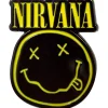Hot Nirvana: Logo & happy face cut-out - Pinssi Pinssit Ja Rintanapit|Nirvana