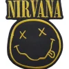 Hot Nirvana: Logo &happy face - Kangasmerkki Kangasmerkit|Nirvana