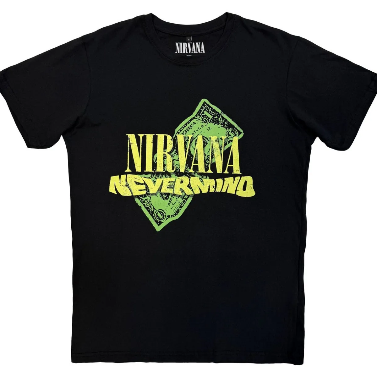 Hot Nirvana: Nevermind Dollar – T-paita T-Paidat|Bändipaidat