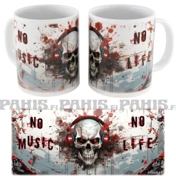Discount No music No life I - Muki Muut Mukit|Bändimukit Ja -Lasit