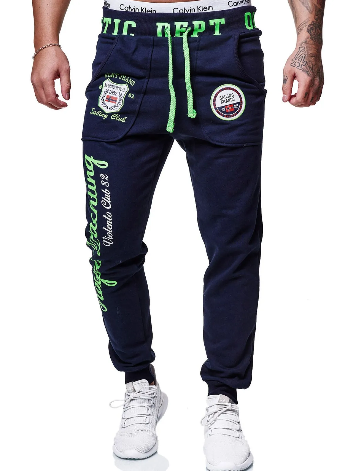 Sale collegehousut, tummansininen Urban Wear Katukamaa|Sport
