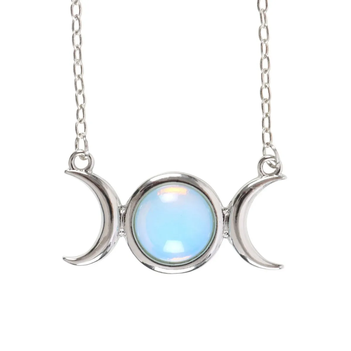 Opalite Triple Moon - kaulakoru ja kortti Kivi Ja Kristallikorut|Opaliitti