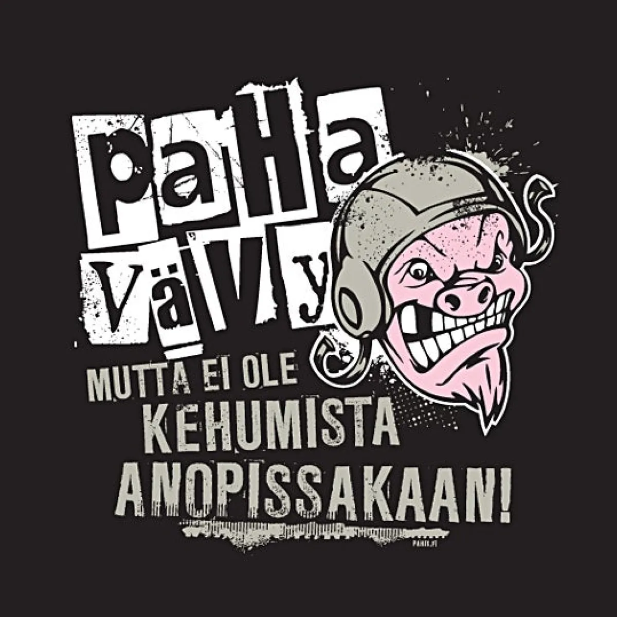Hot Paha Vävy T-paita Asenne T-Paidat|Bikerit