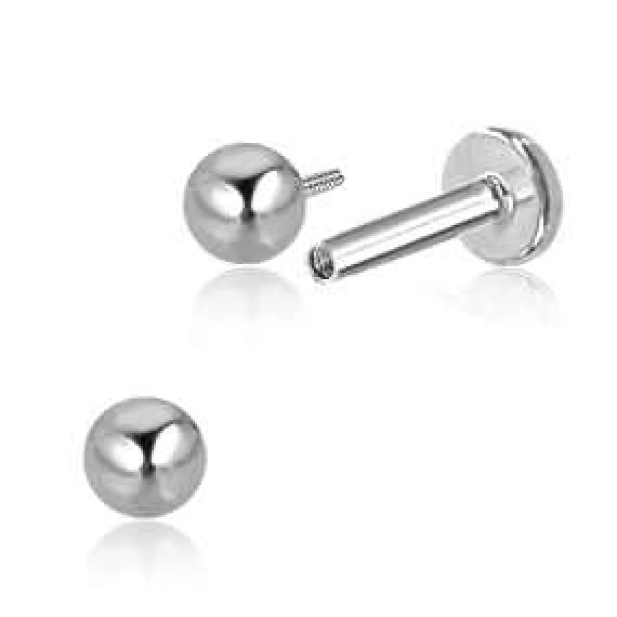 Discount Pallo - Lävistyskoru, labret Lävistyskorut