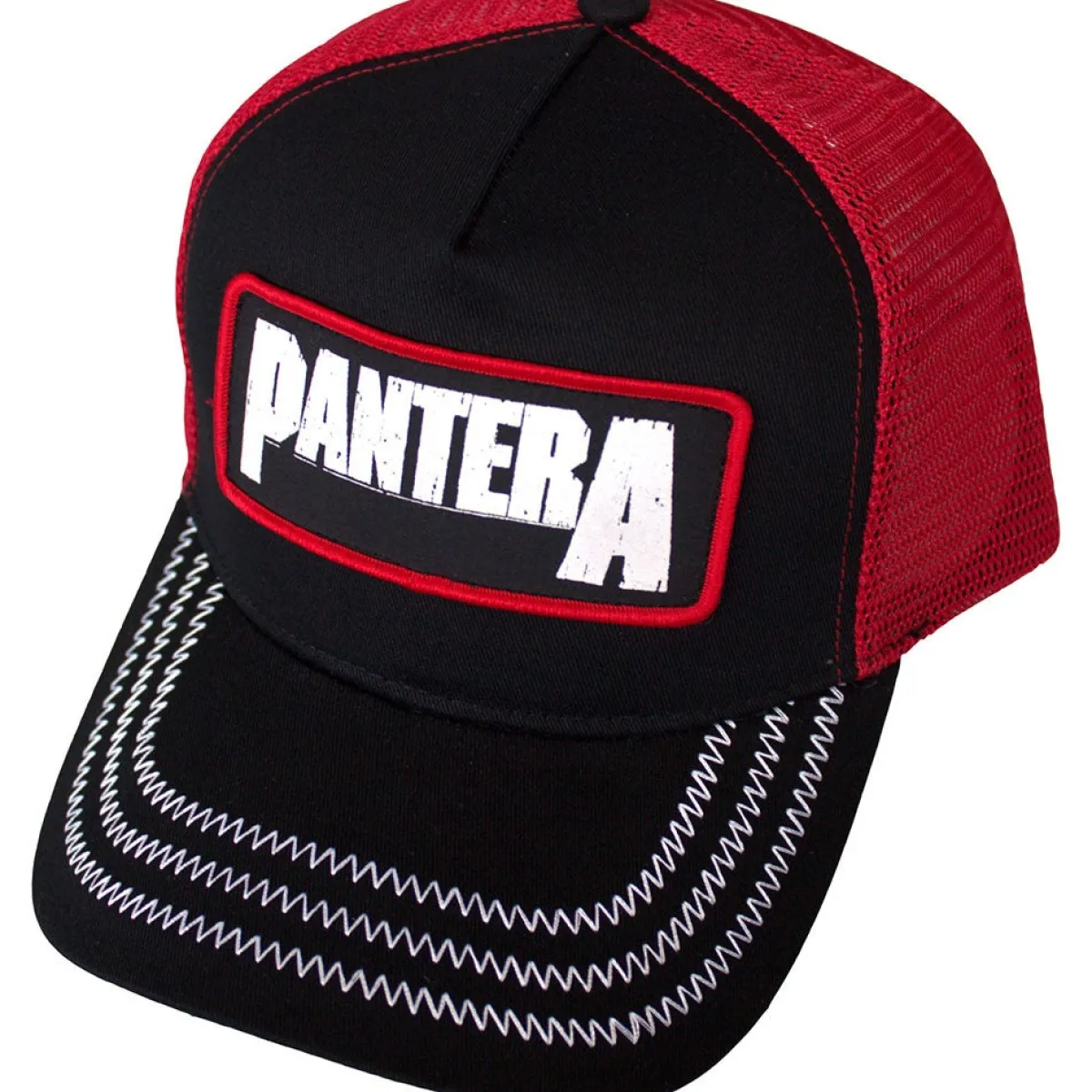 Clearance Pantera: B&W Patch - Mesh back Lippis Pantera|Lippikset