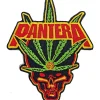 Clearance Pantera Leaf Skull - Kangasmerkki Kangasmerkit|Pantera
