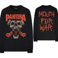 Sale Pantera Mouth For War - Pitkähihainen paita Pitkähihaiset Paidat|Bändipaidat