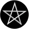 Discount Pentagram - Kangasmerkki Goottikamaa|Kangasmerkit