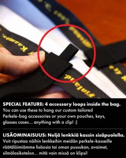 Online Perkele kangaskassi, Syksyn oranssi Goottikamaa|Festarikamaa