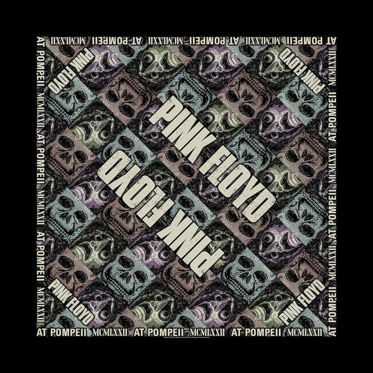 Sale Pink Floyd: Mosaics – Bandana huivi Pink Floyd|Bandanat
