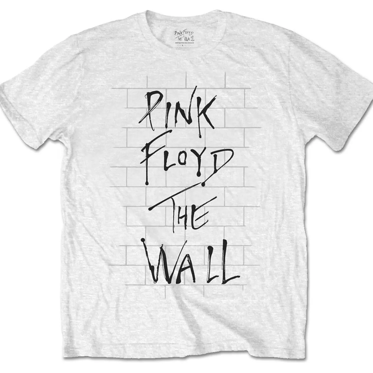 Clearance Pink Floyd The Wall & Logo - T-Paita T-Paidat|Bändipaidat