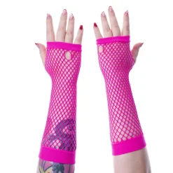 Best Andar - Verkkohansikkaat, Pink Käsineet|Pastelligootti