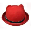 Clearance Kitty - Bowler hattu, punainen Kissateema|Rockabilly