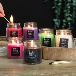 Hot Prosperity - loitsukynttiläpurkki, Laventeli Kynttilät Ja Kynttilänjalat