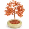 Punainen akaatti - Kristallipuu, 25cm Akaatti|Kiviesineet