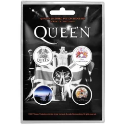 Online Queen Freddie - Pinssi setti 5kpl Queen|Pinssit Ja Rintanapit