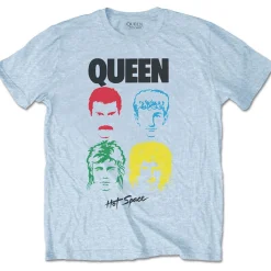 Discount Queen Hot space - T-paita, light blue Bändipaidat|Queen