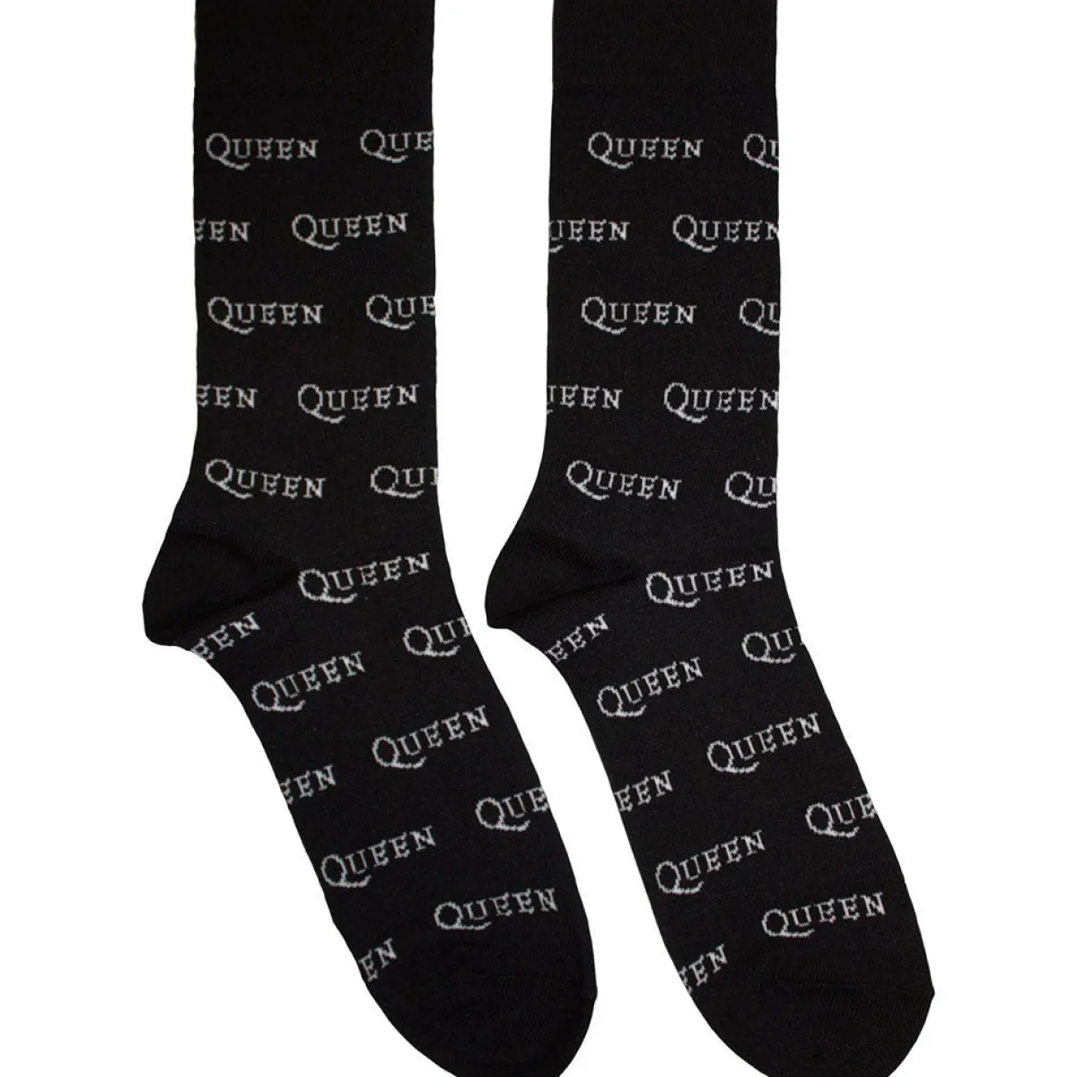 Clearance Queen: Logo Repeat Mono- Nilkkasukat Queen|Sukat