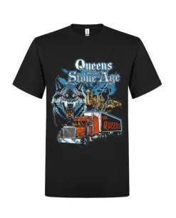 Clearance Queens Of The Stone Age: Wolf - T-paita T-Paidat|Bändipaidat