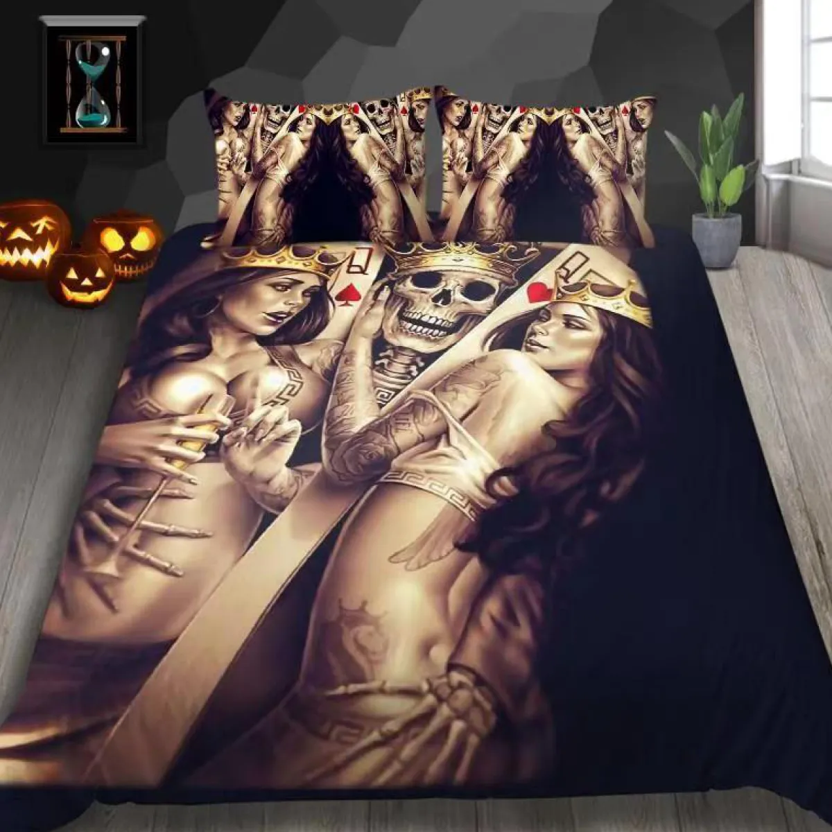 Queens - Pussilakana + tyynyliina Rockabilly|Bikerit
