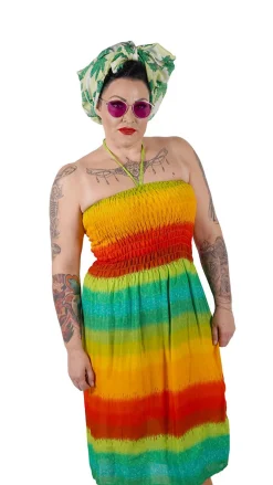 Outlet Rainbow Beach - mekko, lyhyt Mekot|Hippikamaa