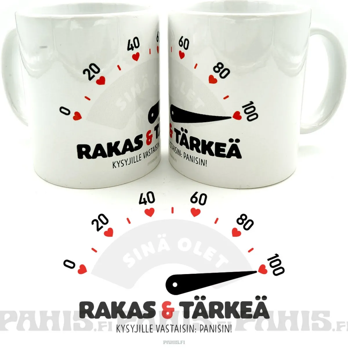 Rakas & Tärkeä - Muki Huumorimukit|Ystävälle