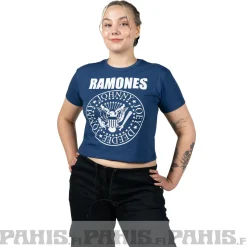 Outlet Ramones: Presidential Seal - Crop Toppi Topit|Punk!