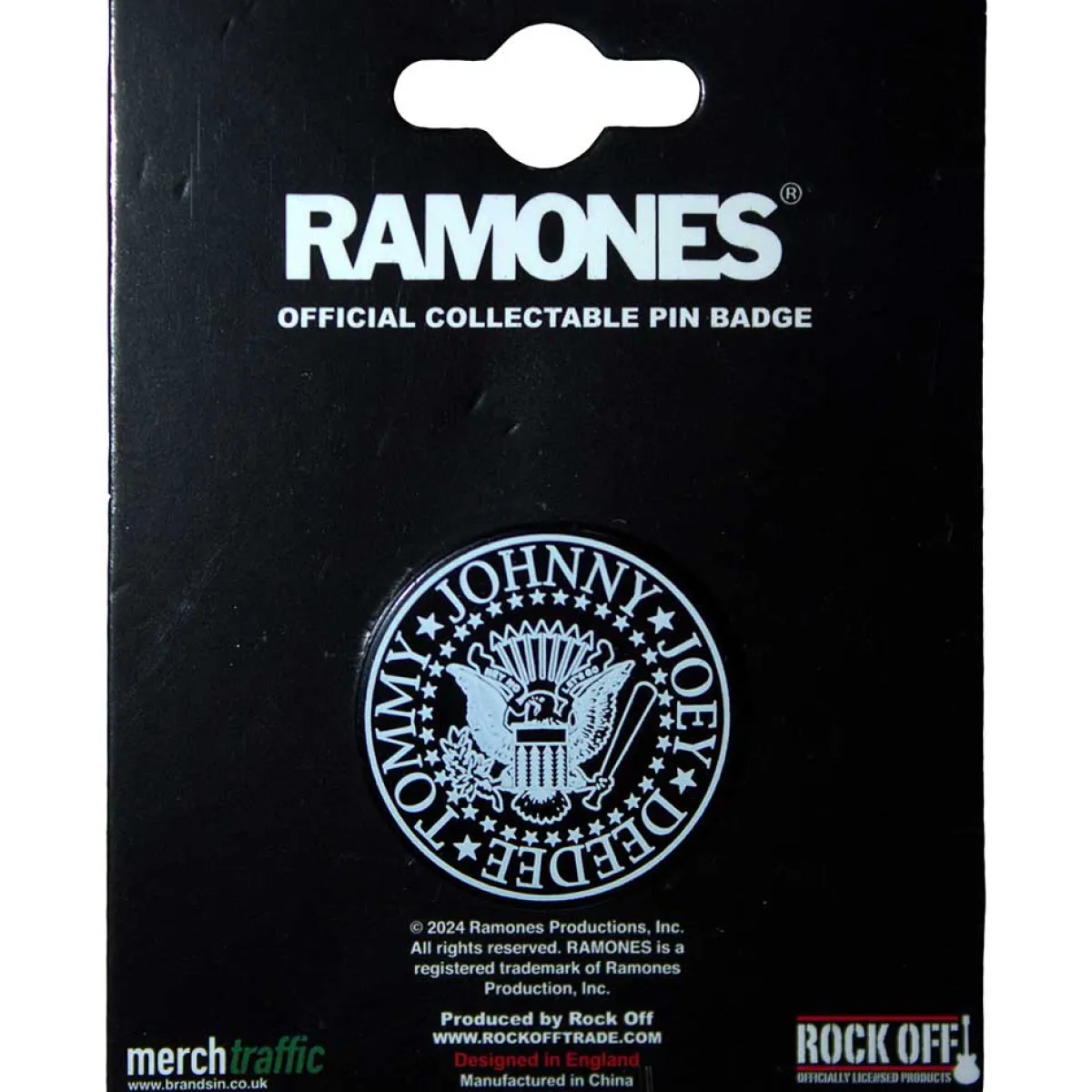 Outlet Ramones: Presidential seal emblem - Pinssi Pinssit Ja Rintanapit|Ramones