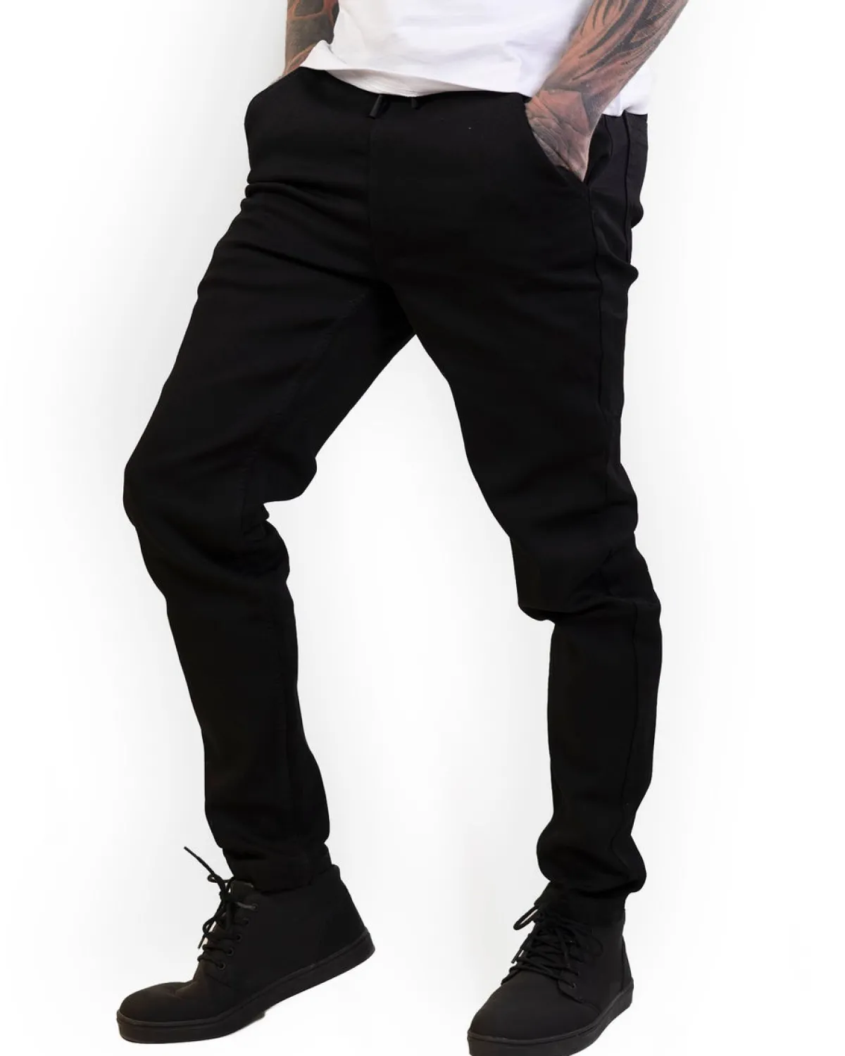 Hot Revolution Farkut, pure black Vapaa-Ajan Housut|Farkut