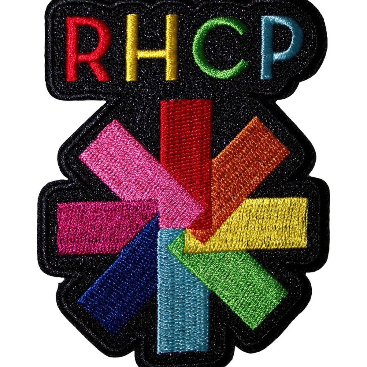 Outlet Red Hot Chili Peppers: Rainbow Asterisk - Kangasmerkki Kangasmerkit|Red Hot Chili Peppers