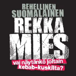 New Rehellinen Rekkamies T-paita Asenne T-Paidat