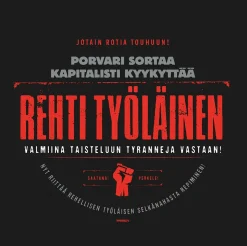 Online Rehti työläinen -T-paita Asenne T-Paidat