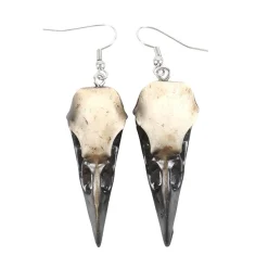 Resin Crow Skull - Korvakorut Korvakorut