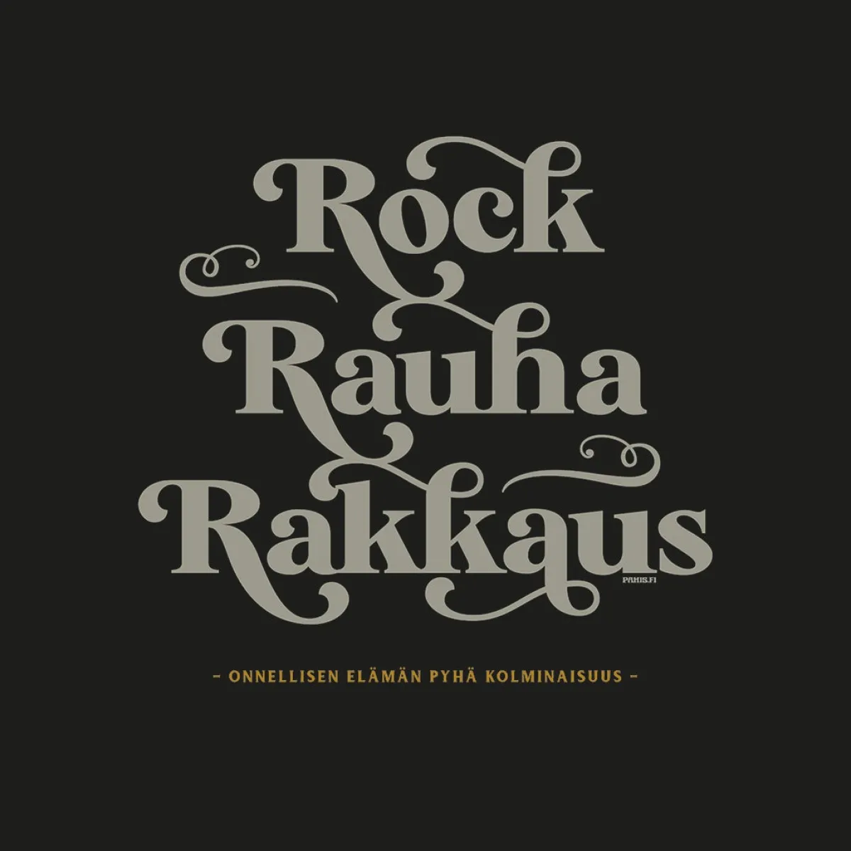 New Rock Rauha Rakkaus -Lady Fit T-paita Asenne T-Paidat