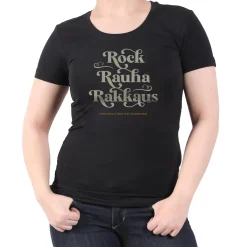 New Rock Rauha Rakkaus -Lady Fit T-paita Asenne T-Paidat